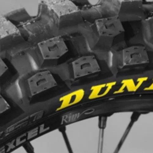 4 - Dunlop Tire Decals