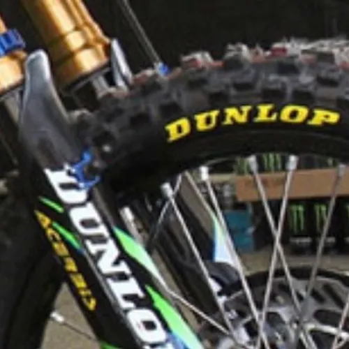 4 - Dunlop Tire Decals