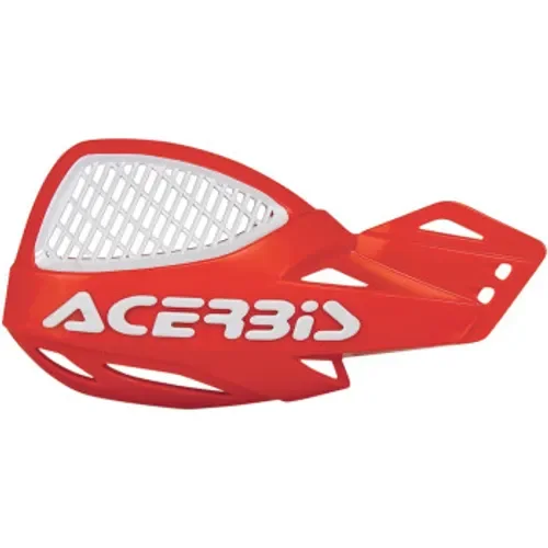 Acerbis Vented Uniko Handguards - Red/White