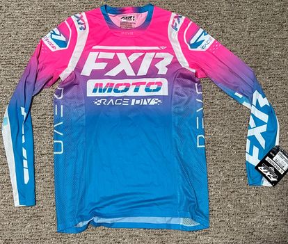 FXR Revo Comp MX Jersey/Pants - Cotton Candy / Medium / 34