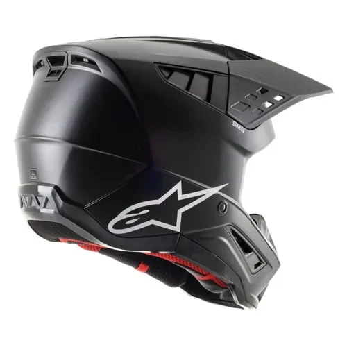 NEW! Alpinestars SM5 Solid MX Helmet - Matte Black