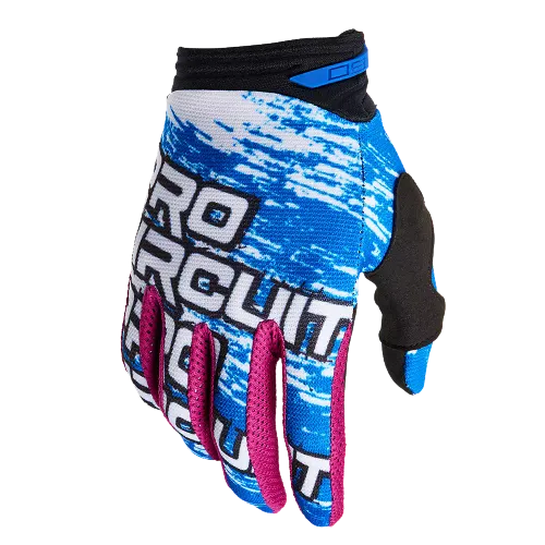 Fox Racing Pro Circuit 180 Gloves - White/Blue - Medium