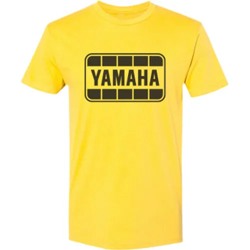 Yamaha Retro T-Shirt - Yellow/Black