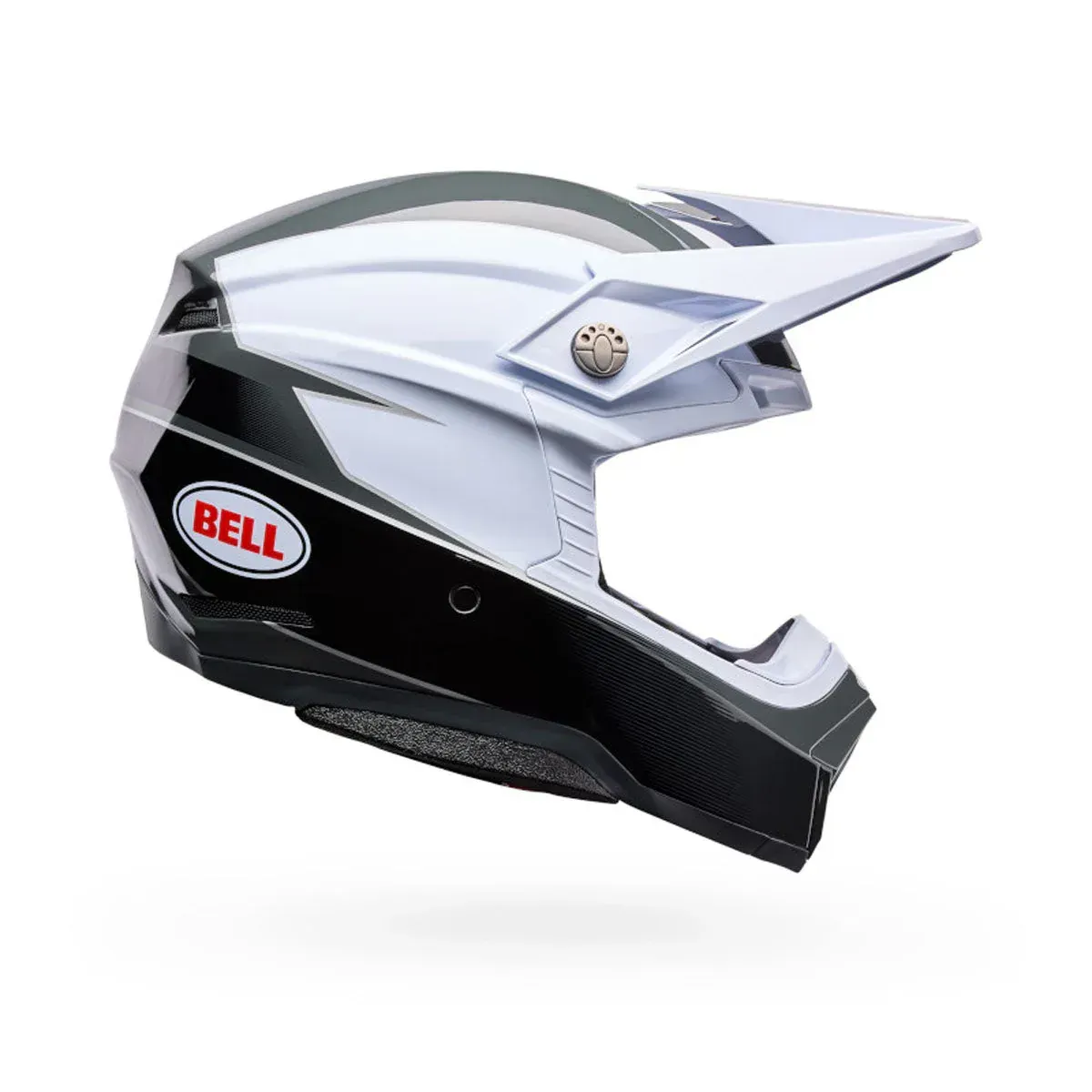 Bell Moto-10 MIPS Falcon Helmet - White/Black - Medium