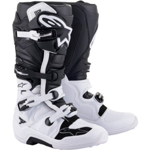Alpinestars Tech 7 MX Boots - Black/White