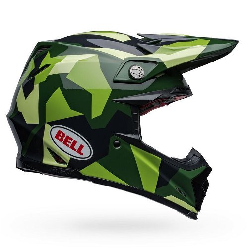 Bell Moto-9S Flex Helmet - Rover - Gloss Olive Camo