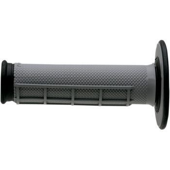 Renthal Dual Compound Half Waffle MX Grips - Black