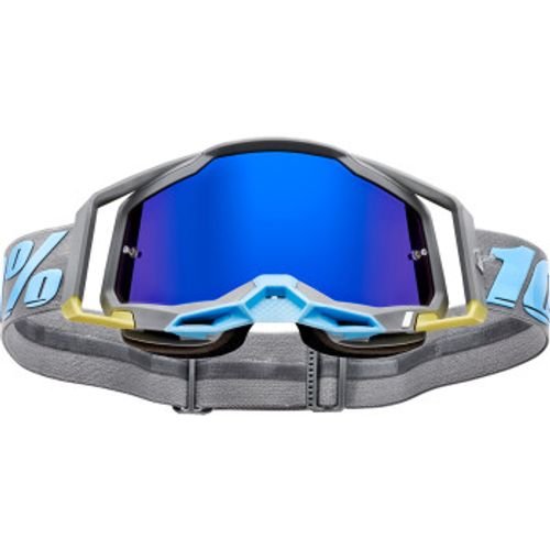 100% Racecraft 2 Goggles - Trinidad w/ Blue Mirror Lens