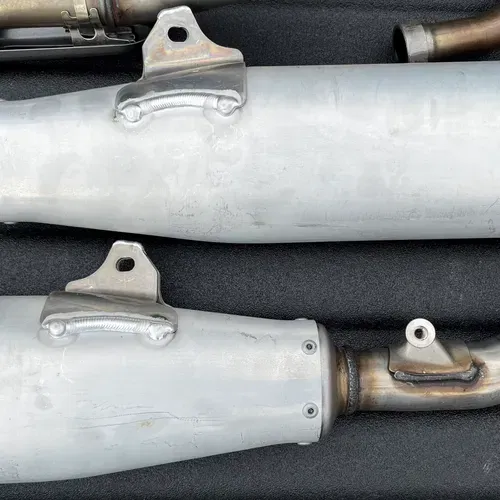 Stock Honda CRF250R OEM Complete Exhaust 