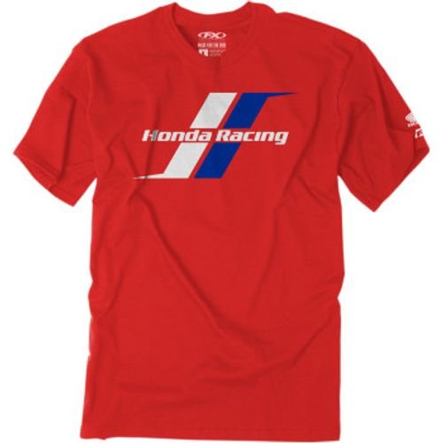 Factory Effex Honda Stripes T-Shirt - Red