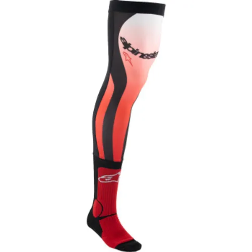 Alpinestars Knee Brace Socks - Black/Red