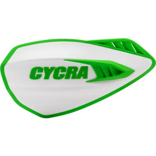 Cycra Cyclone Handguards - White/Green