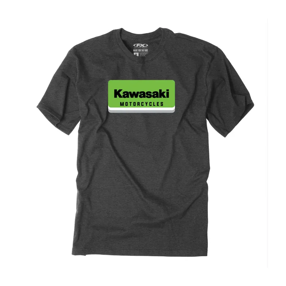 Factory Effex Kawasaki Nova T-Shirt - Charcoal