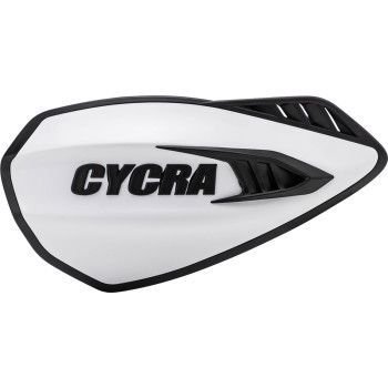 Cycra Cyclone Handguards - White/Black