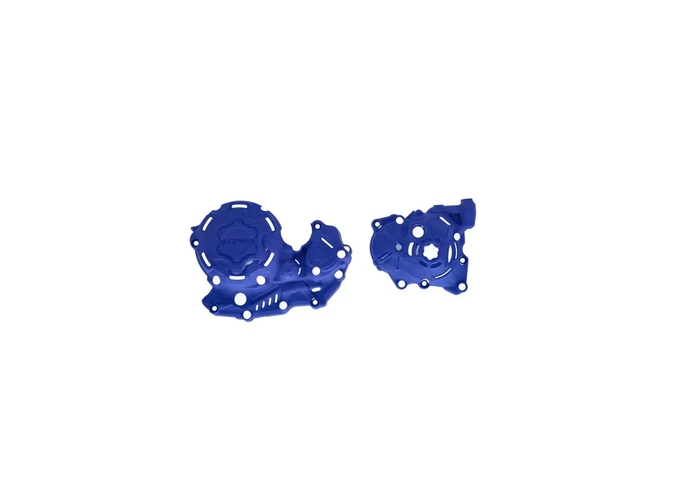 Acerbis Clutch/Ignition X-Power Protection Kit - Blue - 2023-2025 Yamaha YZ450F