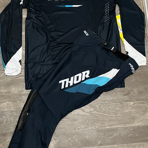 Thor Pulse Tactic Gear Combo - Midnight - Large/34