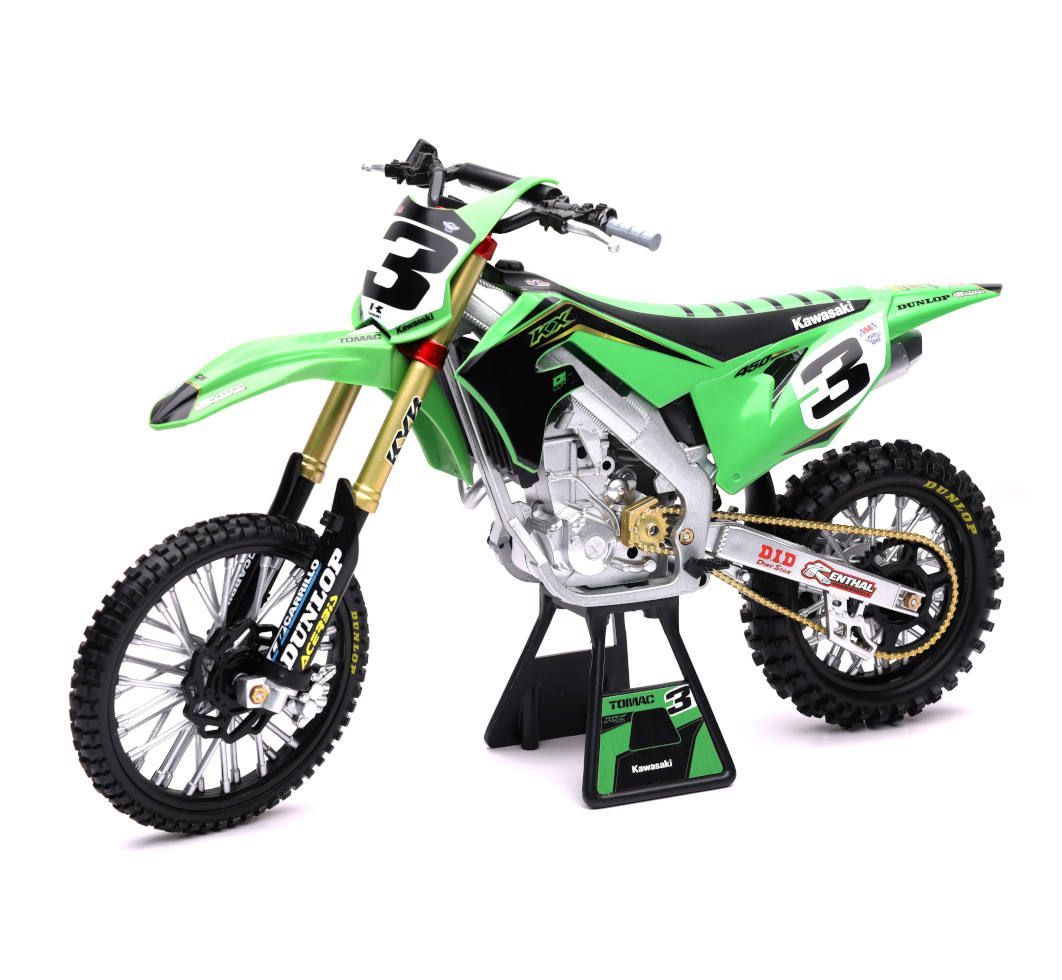 New Ray Eli Tomac 1:6 Scale Monster Energy Kawasaki KX450F