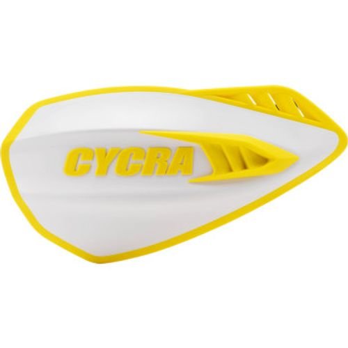 Cycra Cyclone Handguards - White/Yellow