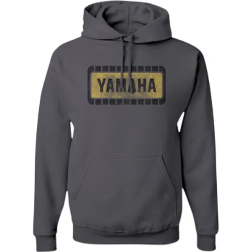 Yamaha Retro Hoodie - Charcoal