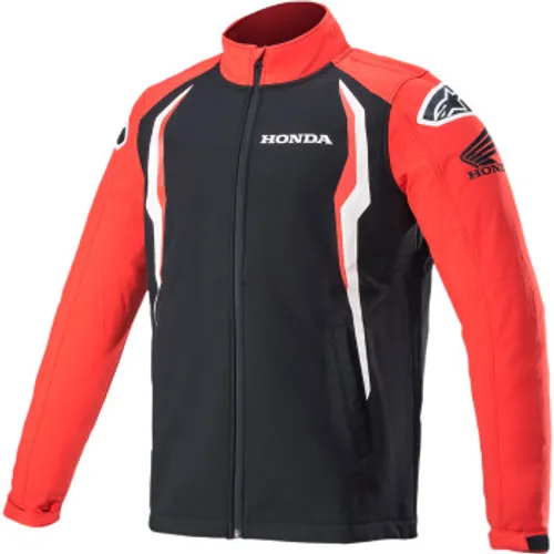 Alpinstars Honda Softshell Jacket - Red/Black