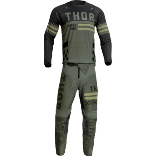 Thor Pulse Combat Gear Combo - Army/Black