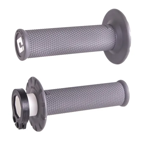 ODI V2 MX Lock-On Grips - Grey / No Waffle