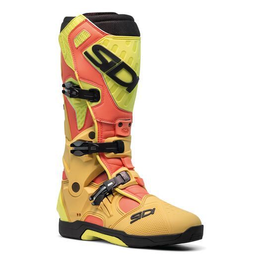 Sidi Crossair Boots - Gold/Lime