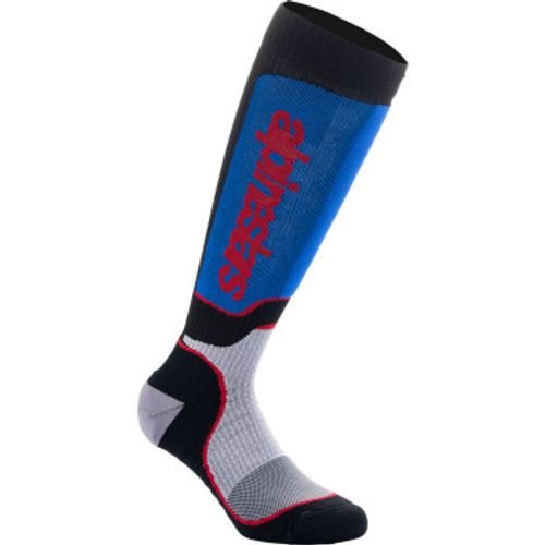 Alpinestars MX Plus Socks - Black/Red/White/Blue