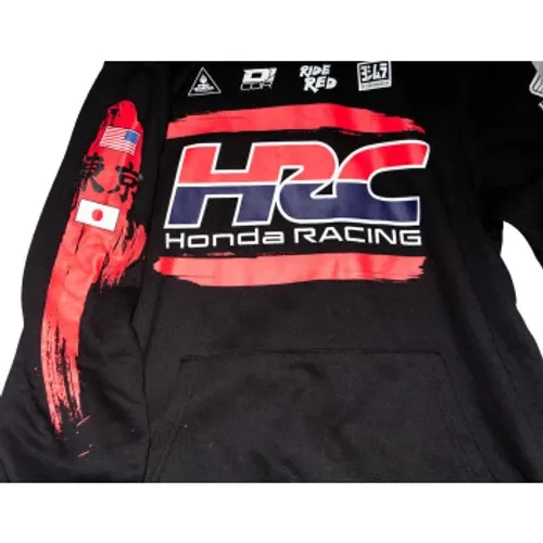 D'Cor Honda HRC Factory Sweatshirt - Black