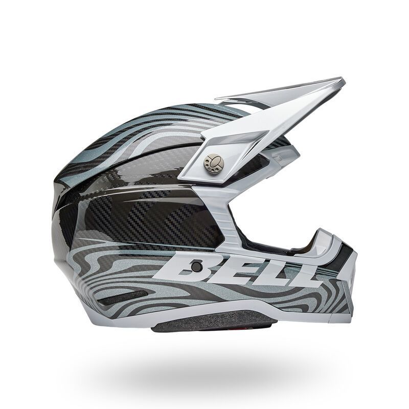 Bell Moto-10 Spherical Helmet - Cortex Gloss Silver/Gray - XL