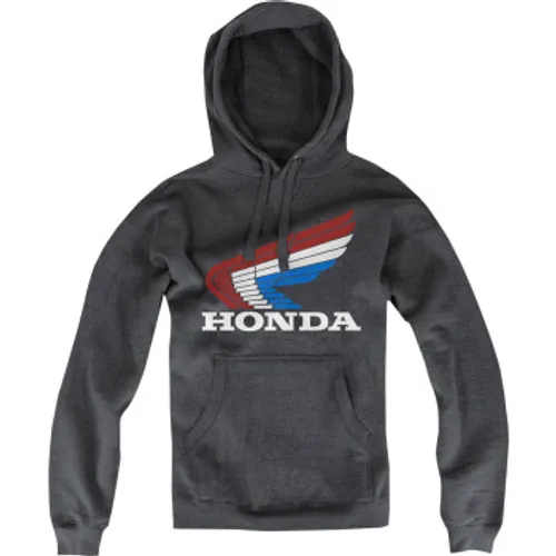 Honda Vintage Wing Hoodie - Black