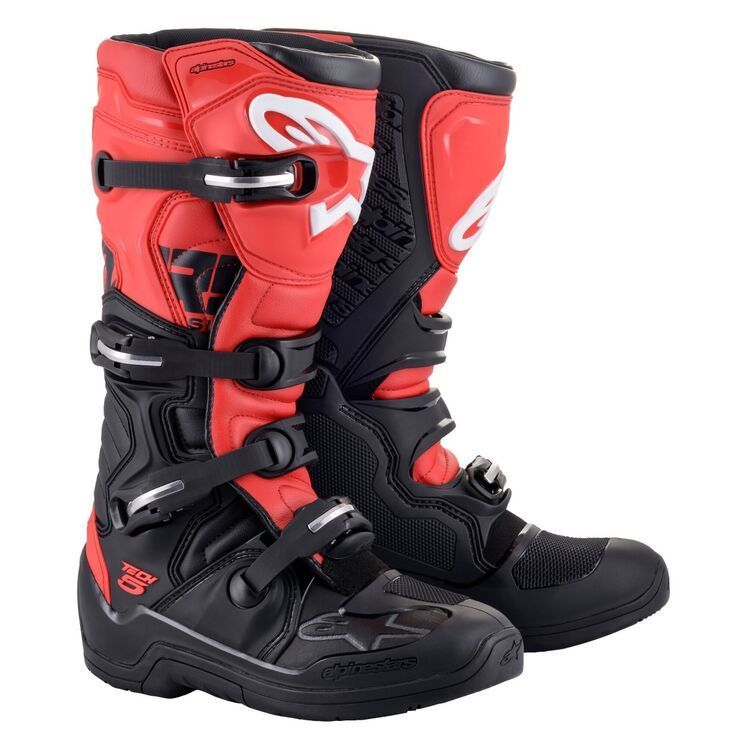 Alpinestars Tech 5 MX Boots - Black/Red