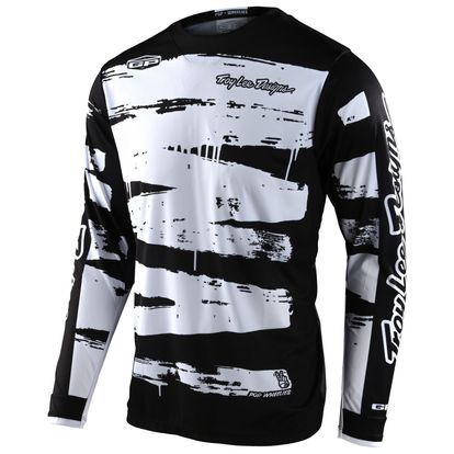 Troy Lee Designs GP Brushed Jersey - White/Black / Medium