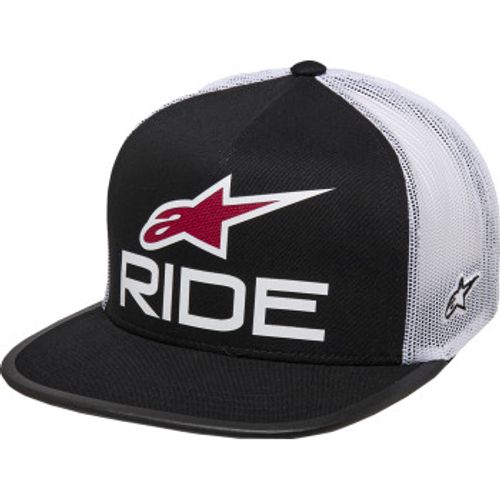 Alpinestars Ride 4.0 Trucker Hat - Black/White/Red