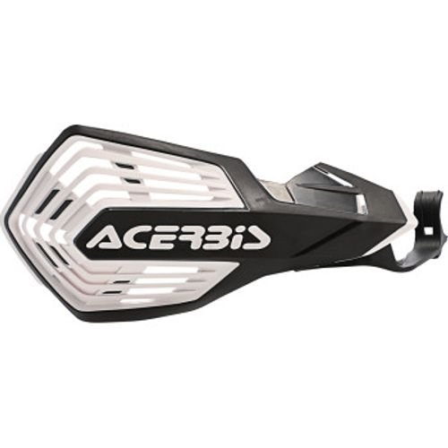 Acerbis K-Future Handguards - Black/White - YZ125/250/250F/450F
