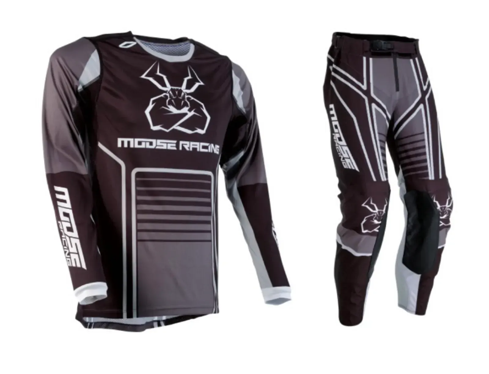 Moose Racing Agroid Gear Combo - Stealth - Medium / 32 