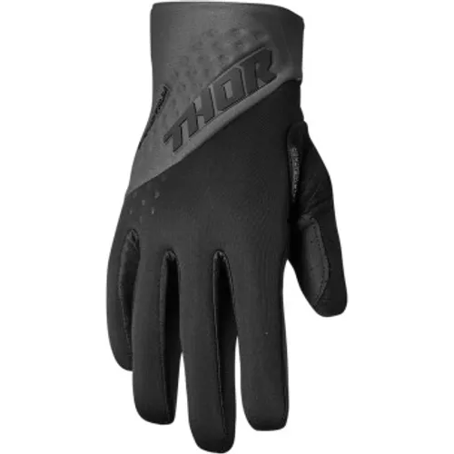 Thor Spectrum Cold Weather MX Gloves - Black/Charcoal