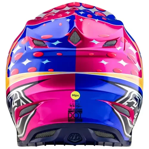 Troy Lee Designs  SE5 Blurr LE Helmet - Pink / Large