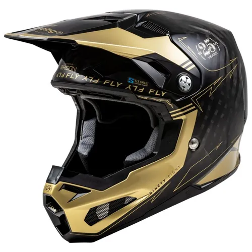 Fly Formula S Carbon Legacy Helmet - Black/Gold