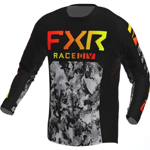 FXR Podium MX jersey - Acid Inferno / Small