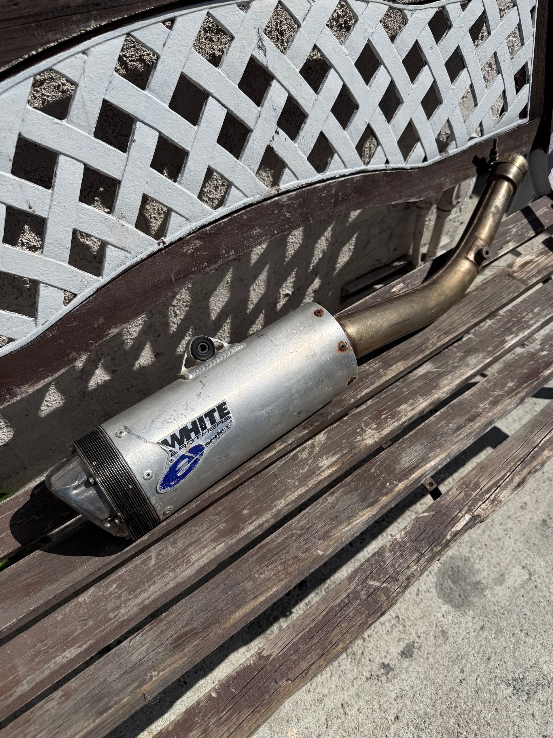 White Brothers E Series Slip-On Muffler - Yamaha YZ426F