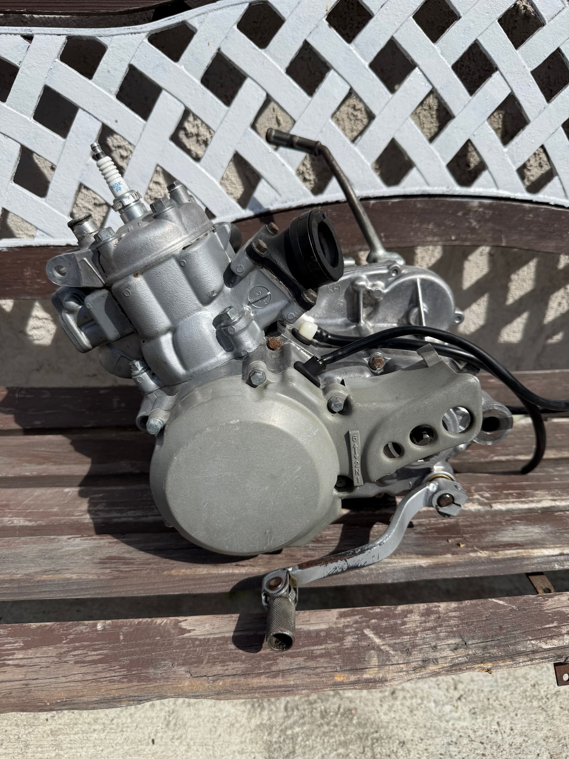 1998-2000 Kx100 Kx80 Complete Engine For Parts 