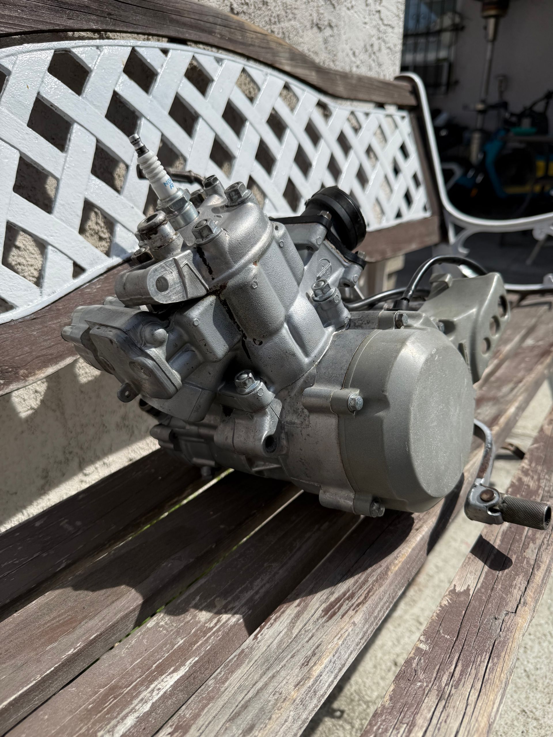 1998-2000 Kx100 Kx80 Complete Engine For Parts 