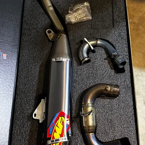 FMF titanium full exhaust system for 2023-2024 Yamaha YZ450F