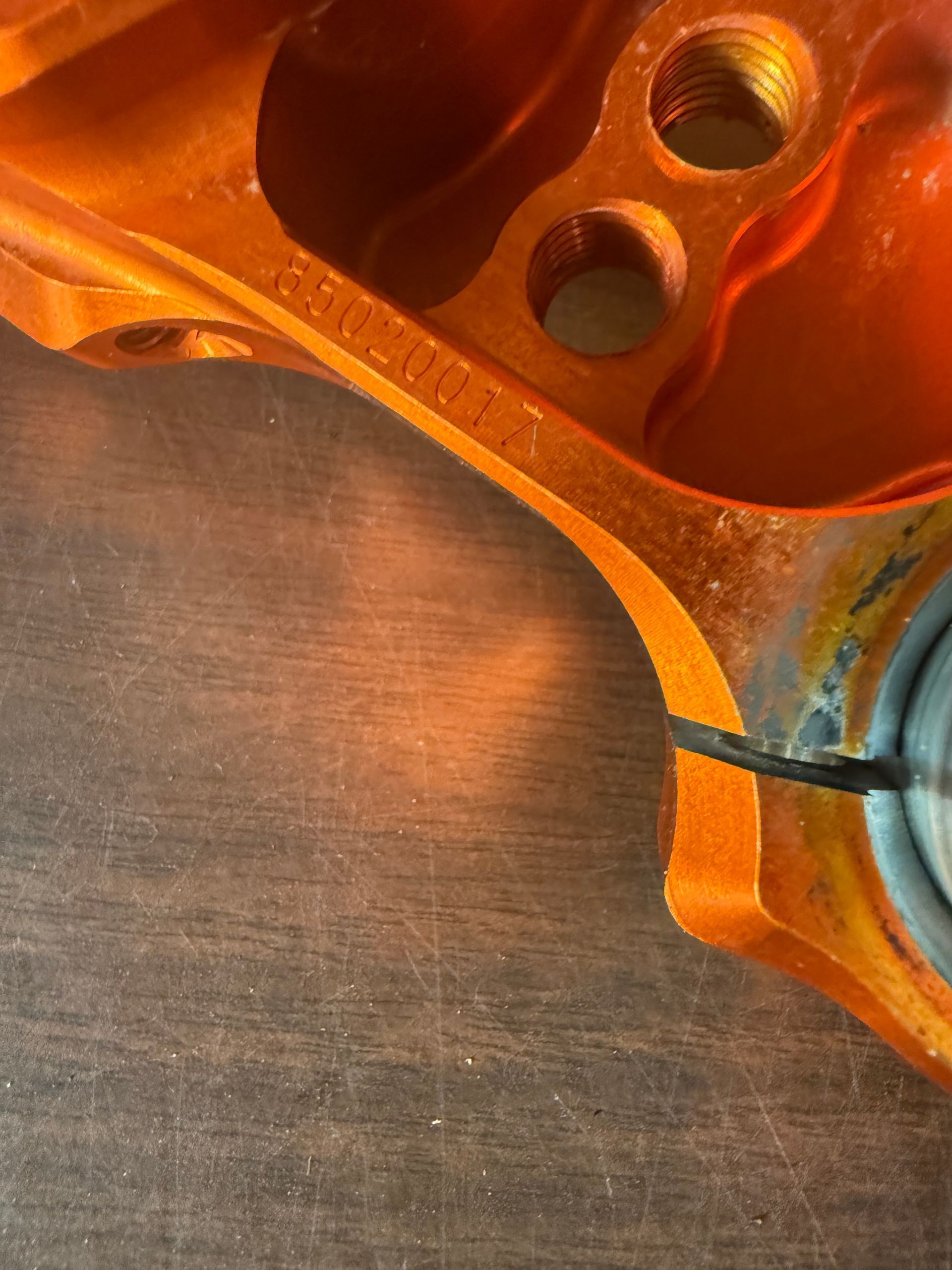 Xtrig Orange Triple Clamps KTM 16-22