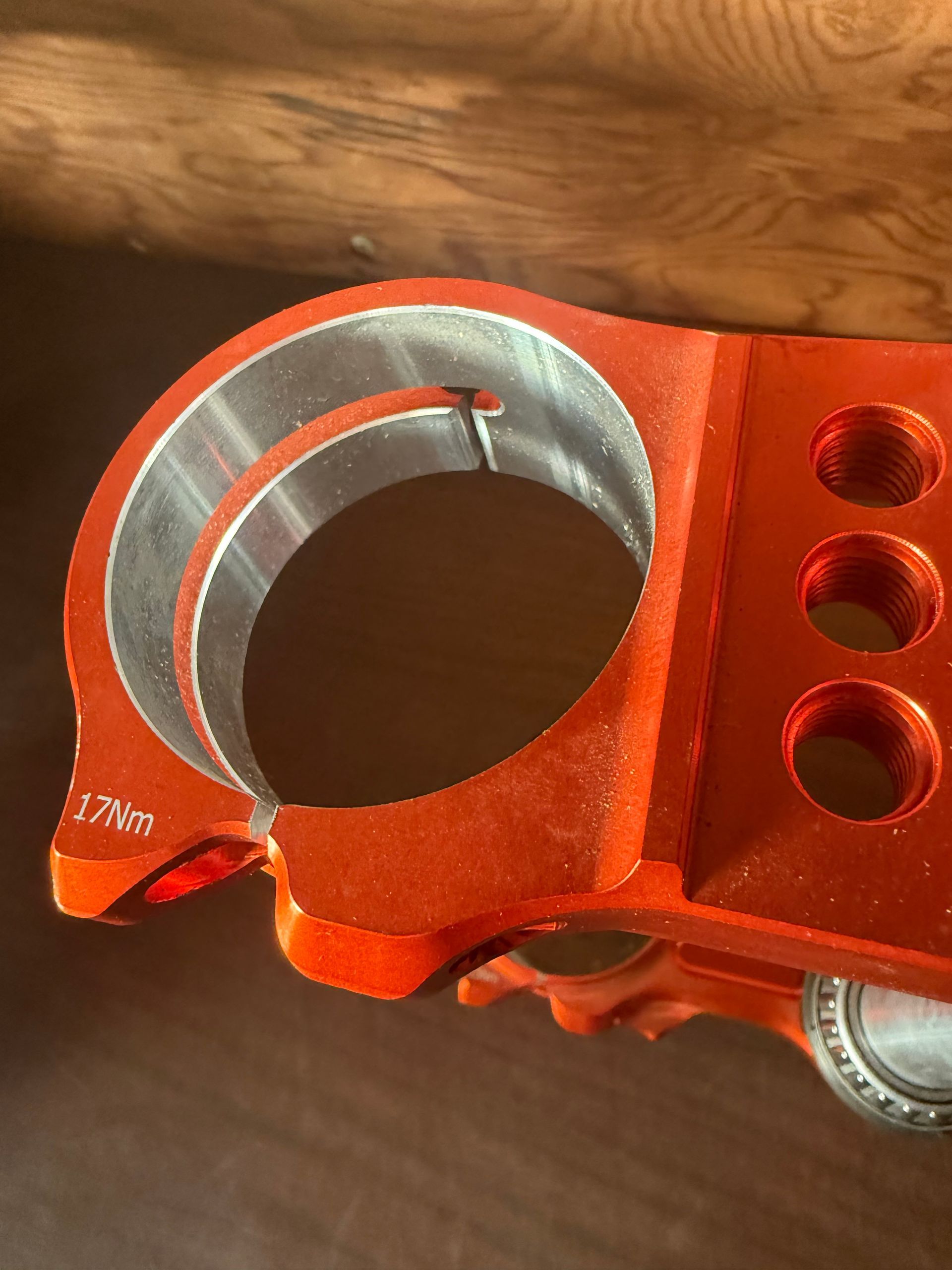 New Xtrig Orange 20/24mm Offset KTM Triple Clamps