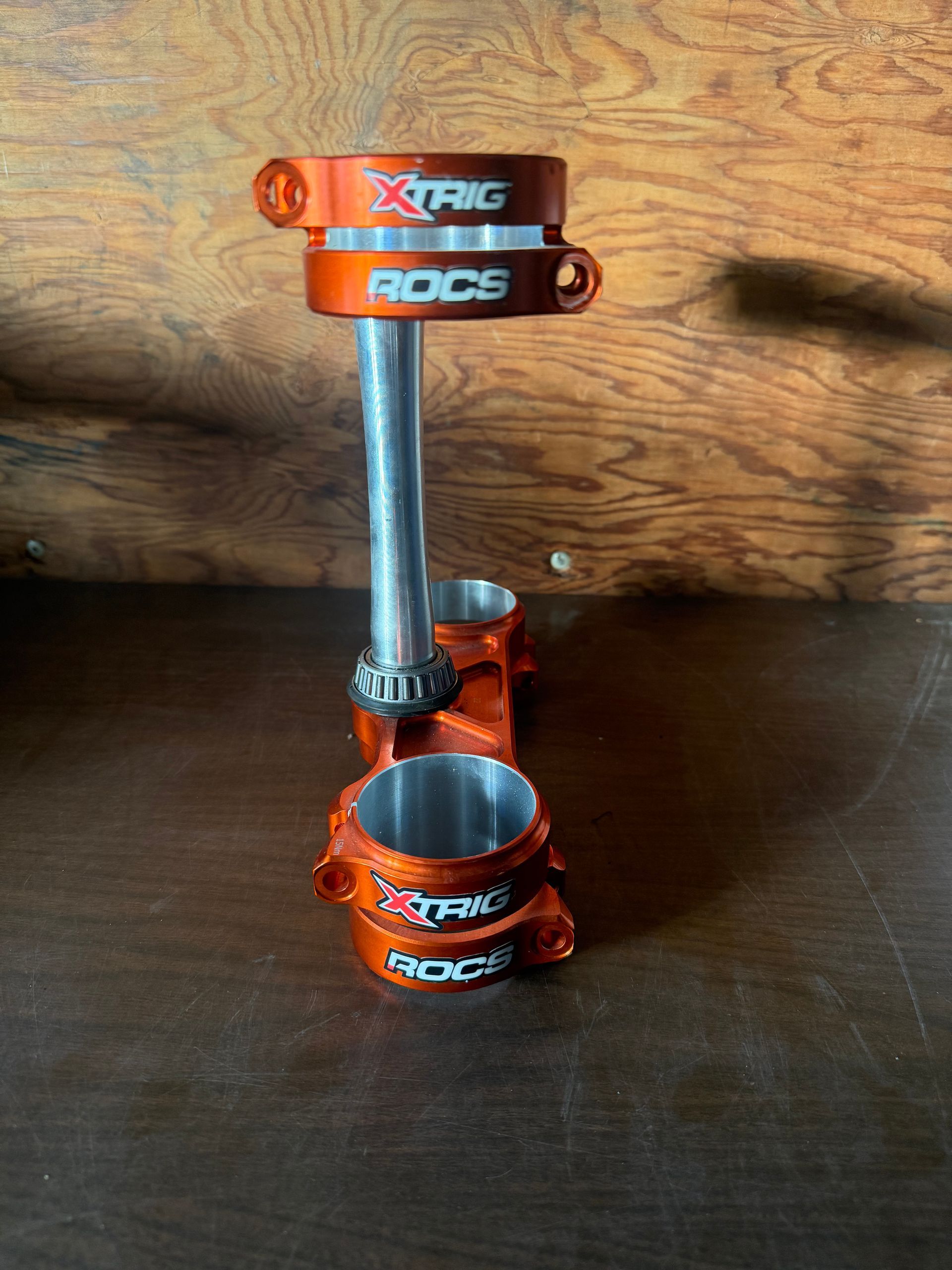New Xtrig Orange 20/24mm Offset KTM Triple Clamps