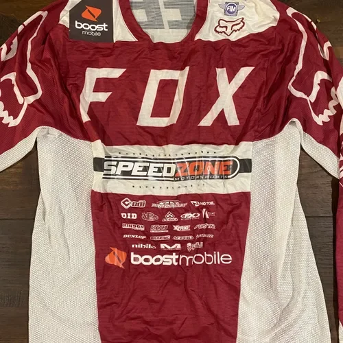 Chad Reed Signed Worn Complete Gear Set Jersey Pants