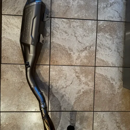 2024.5 Factory Edition Akropovic Exhaust/ Oem Header 