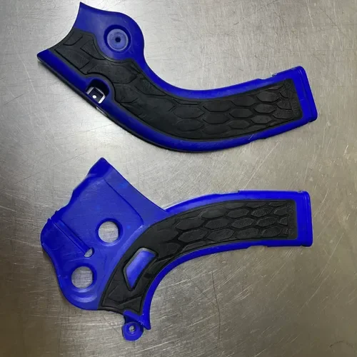 Acerbis X-Grip Frame Guards Blue/Black 2015 yz250f 